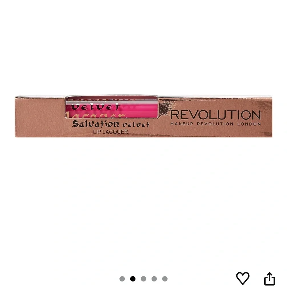 Makeup Revolution Salvation Velvet Lip Lacquer – “You Took My Love” (Pink, 2 ml)